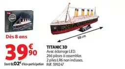 Auchan TITANIC 3D offre