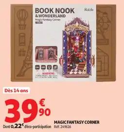 Auchan Rolife BOOK NOOK & WONDERLAND Magic Fantasy Corner offre