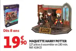Auchan Harry Potter MAQUETTE HARRY POTTER offre