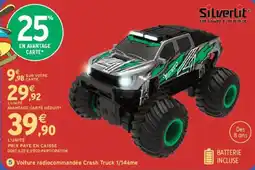 Intermarché Silverlit Voiture radiocommandée Crash Truck 1/14ème offre