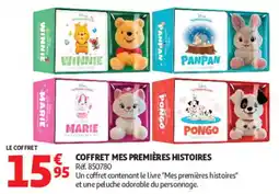 Auchan COFFRET MES PREMIÈRES HISTOIRES offre