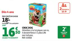 Auchan CROC DOG offre
