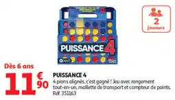 Auchan Hasbro Games Puissance 4 offre