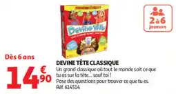 Auchan Devine Tête Classique offre