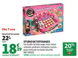 Auchan Clementoni Studio de Tatouages offre