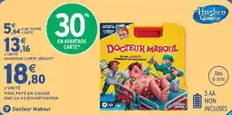 Intermarché Hasbro Gaming Docteur Maboul offre