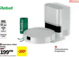Conforama iRobot aspirateur robot laveur offre