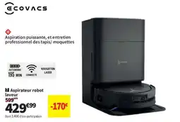 Conforama Ecovacs aspirateur robot laveur offre