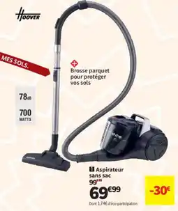 Conforama Hitachi aspirateur sans sac offre