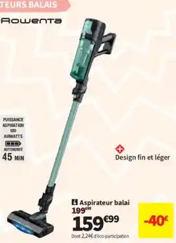 Conforama Aspirateur balai offre