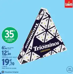 Intermarché Goliath Triominos Original offre