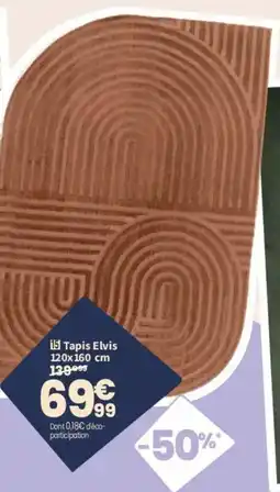 Conforama Tapis Elvis offre