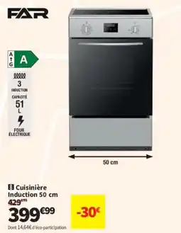 Conforama FAR Cuisinière Induction offre