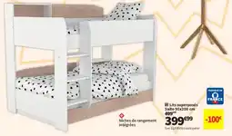 Conforama Lits superposes salto offre