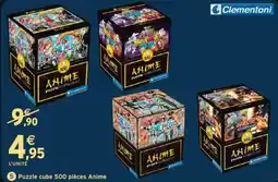 Intermarché Clementoni Puzzle cube 500 pièces Anime offre