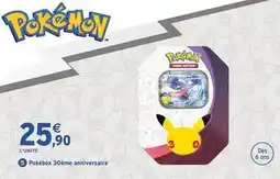 Intermarché Pokemon - pokébox 30ème anniversaire offre