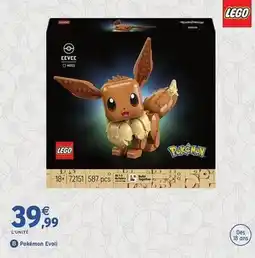 Intermarché Lego - pokemon evoji offre