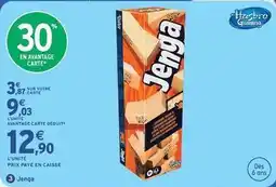 Intermarché Lego - jenga offre
