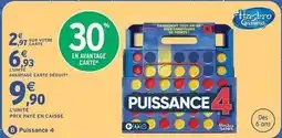 Intermarché Hasbro - puissance 4 offre