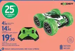 Intermarché Exost - voiture radiocommandée 360 cross offre