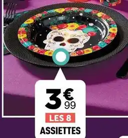 Zoé Confetti Assiettes offre