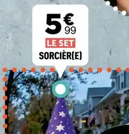Zoé Confetti Set sorcier offre
