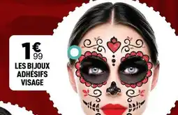 Zoé Confetti Les bijoux adhésifs visage offre
