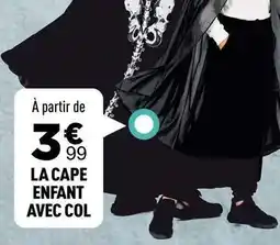 Zoé Confetti La cape enfant avec col offre