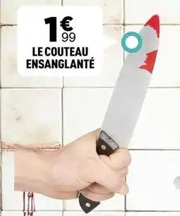 Zoé Confetti Le couteau ensanglante offre