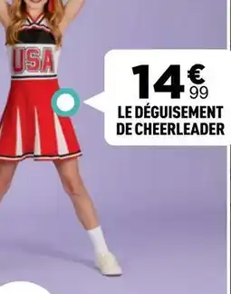 Zoé Confetti Le déguisement de cheerleader offre