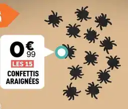 Zoé Confetti Confettis araignée offre