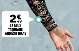 Zoé Confetti Le faux tatouage adhesif bras offre