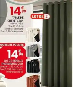 La Foir'Fouille CHEVET LENA offre