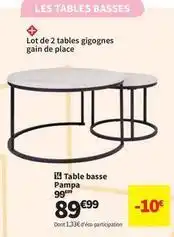 Conforama Table basse offre