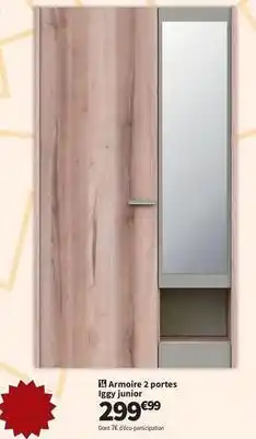 Conforama Armoire 2 portes igp junior offre