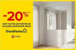 Castorama GOODHOME Placard Arius offre