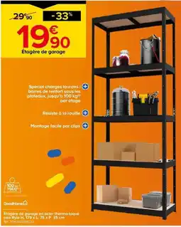 Castorama GoodHome Étagère de garage offre