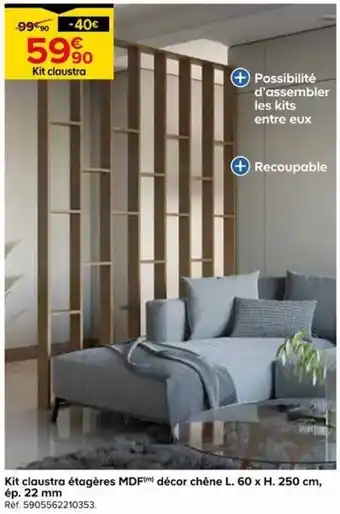 Kit claustre