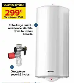 Castorama Chauffe-eau 200 L offre