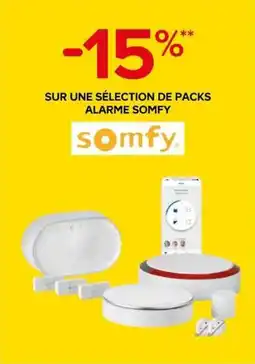 Castorama SOMFY Alarme offre