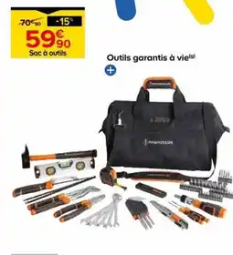 Castorama MAGNUSON Sac à outils offre