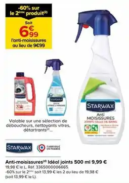Castorama STARWAX Anti-moisissures offre