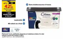 Castorama Dulux Peinture couleur offre