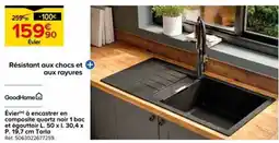 Castorama GoodHome Évier offre