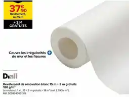 Castorama Diall Revêtement de rénovation blanc offre