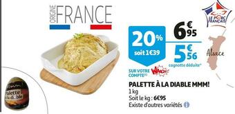 Auchan Mmm! palette à la diable offre