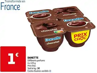 Auchan Danette danette offre