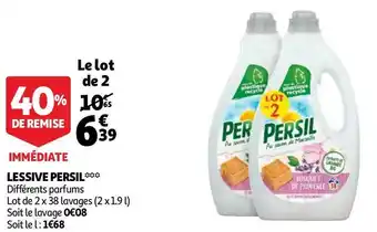Auchan Persil lessive* offre