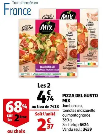 Auchan Mix pizza del gusto offre