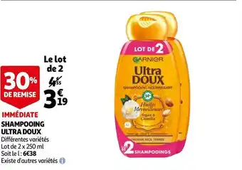 Auchan Ultra doux shampooing offre